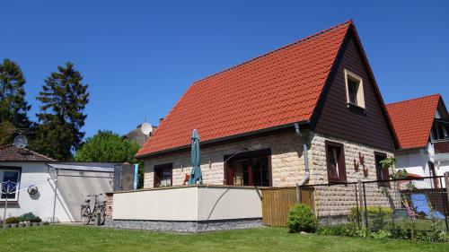 Ferienhaus Außenansicht Süd-West